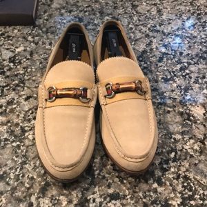 Suede Gucci loafer-price pretty firm